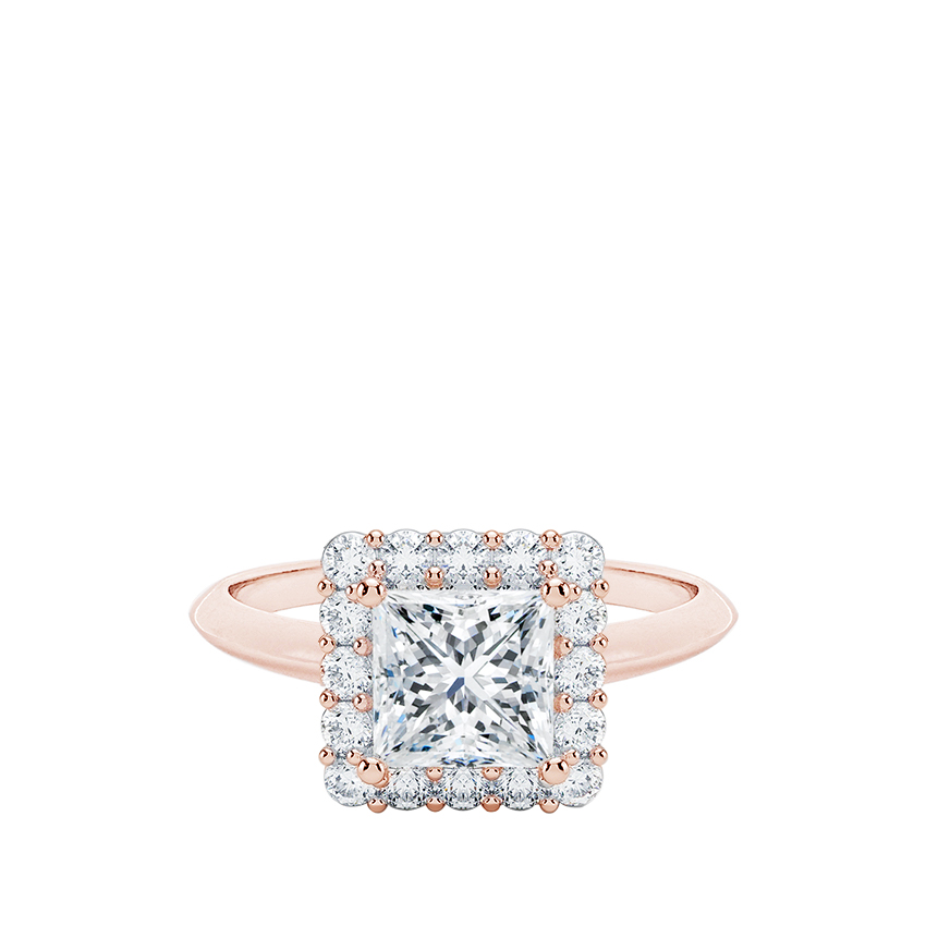 Lotus Flower Halo Diamond Engagement Ring Pink gold web.png