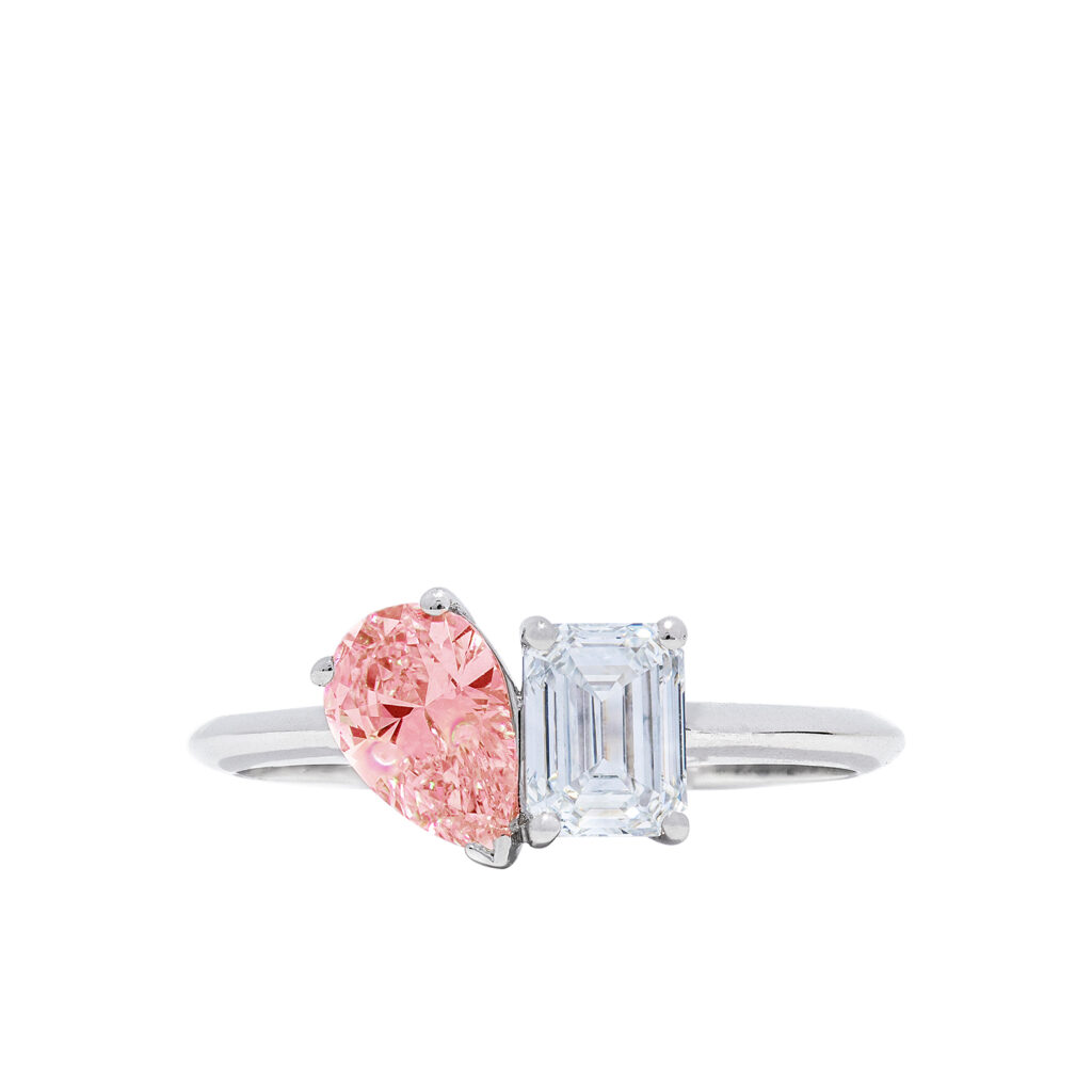 Vivienne “Toi et Moi Rose” Ring